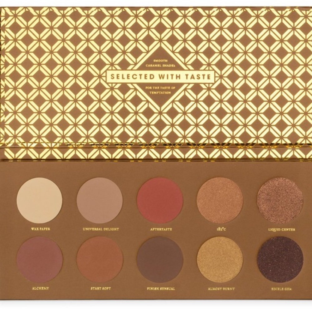 !Sold!❌NEW ZOEVA CARAMEL MELANGE EYESHADOW PALETTE - Picture 2 of 4